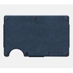 Ridge Wallet Cobalt Blue Leather