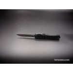  Hera® Mini - Recurve Signature Series Vegas Forge Blued Spirograph Pattern Damascus Claw Burst w/ Blue Titanium Hardware