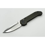 Marfione Custom Knives LUDT Mirror Polish w/ Carbon Fiber & Blue Ringed Hardware